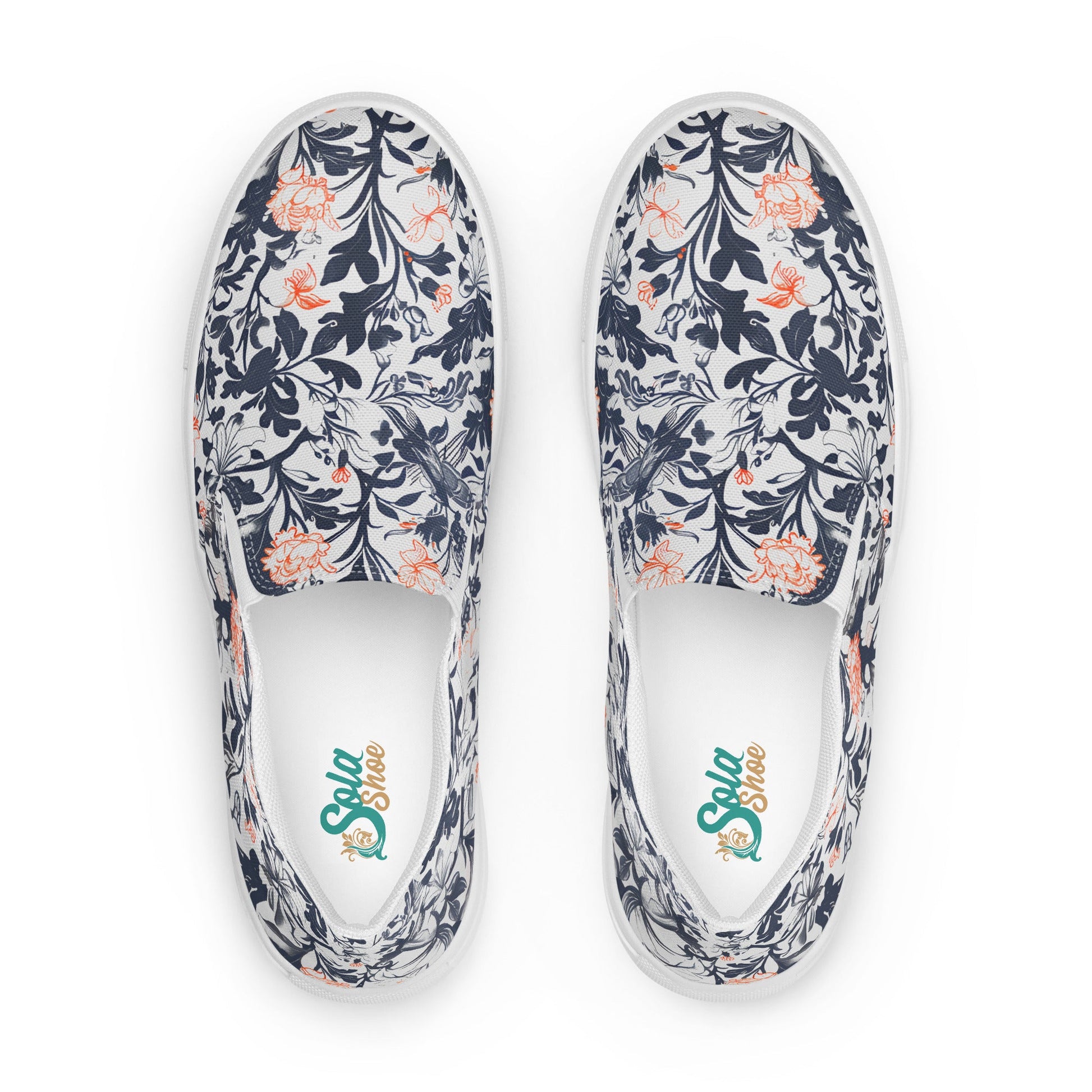 Victorian Poetry slip - on shoes - Sola Shoe