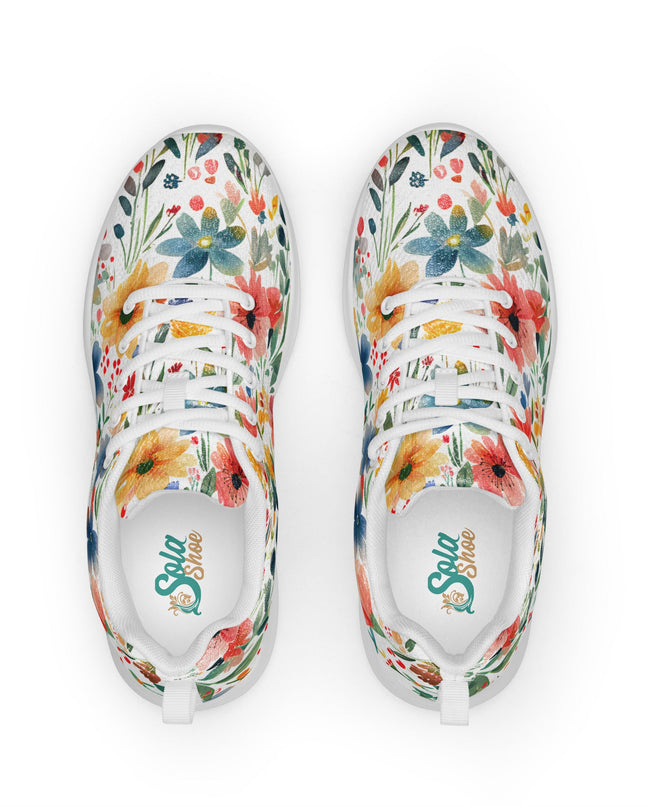 Wild Flowers Athletic shoes - Sola Shoe