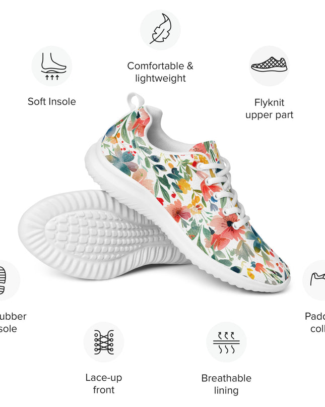 Wild Flowers Athletic shoes - Sola Shoe