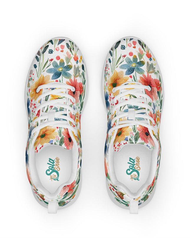 Wild Flowers Men’s athletic shoes - Sola Shoe