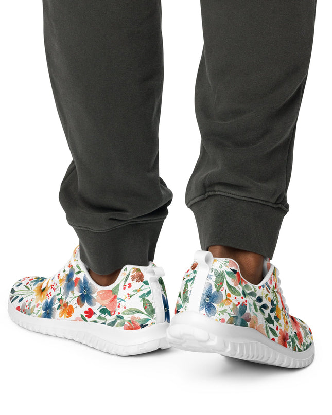 Wild Flowers Men’s athletic shoes - Sola Shoe