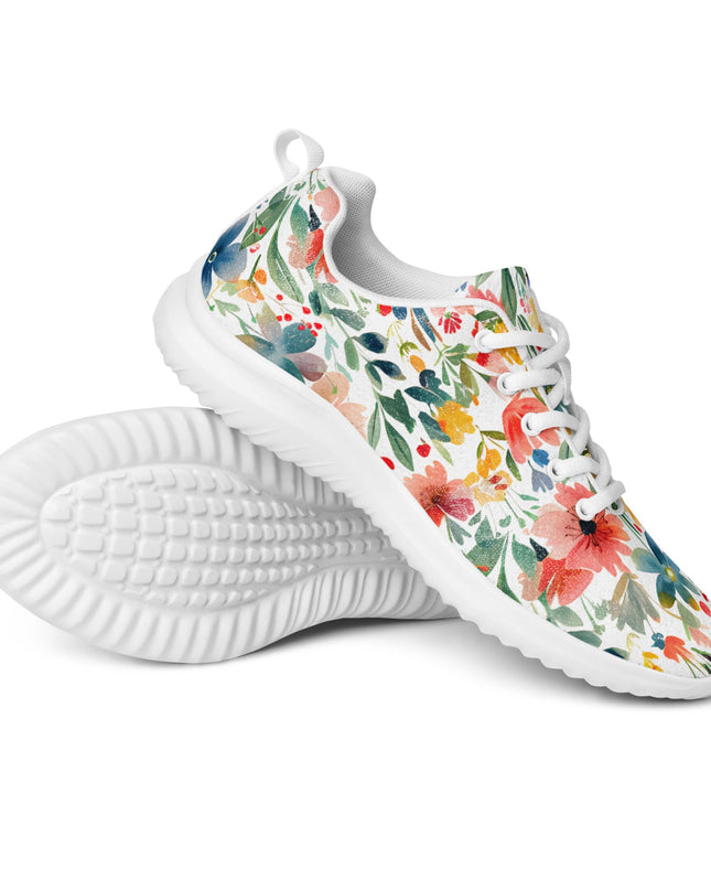 Wild Flowers Men’s athletic shoes - Sola Shoe