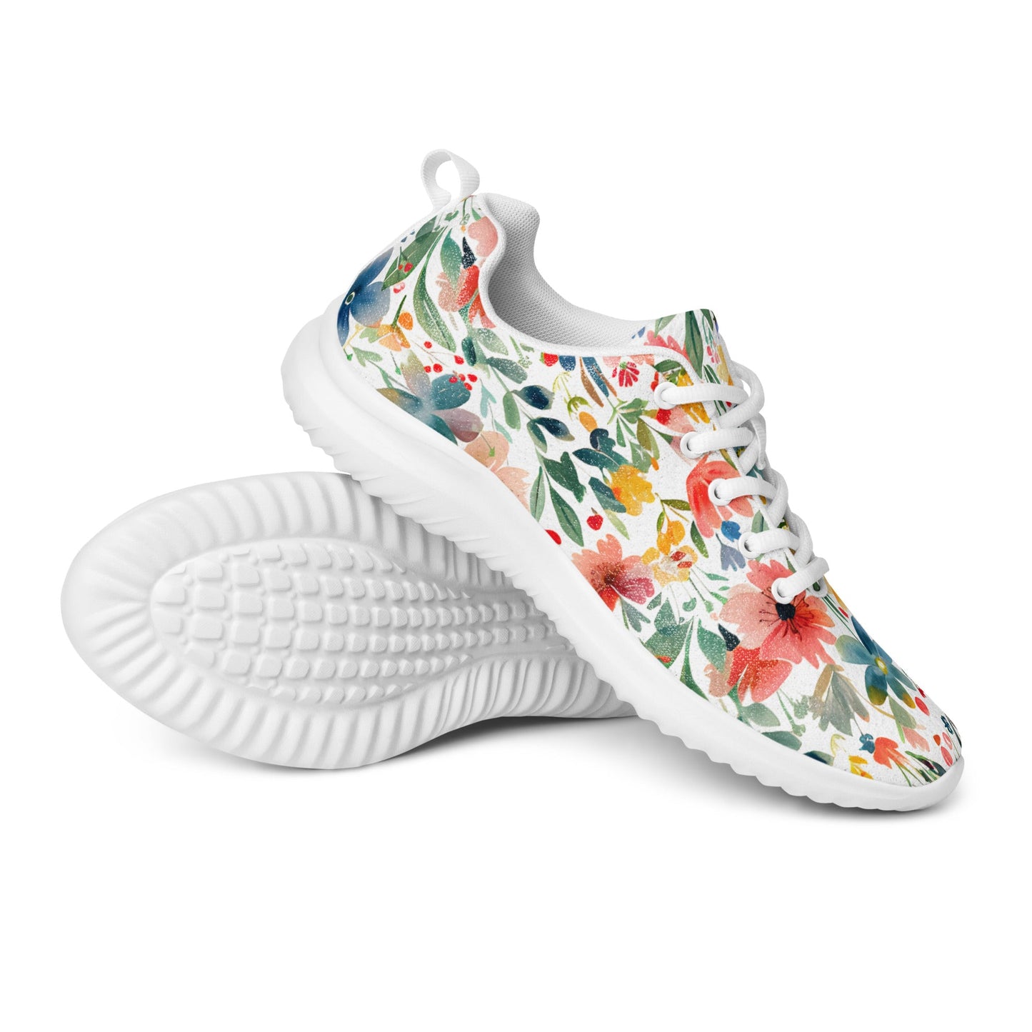 Wild Flowers Men’s athletic shoes - Sola Shoe