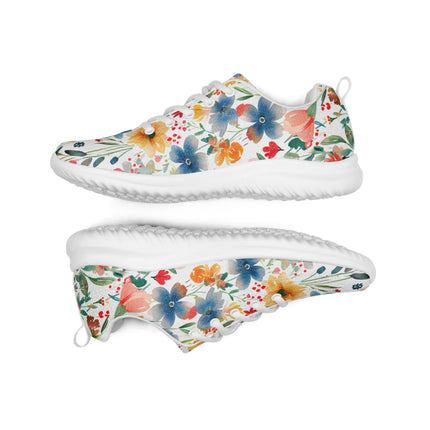 Wild Flowers Men’s athletic shoes - Sola Shoe