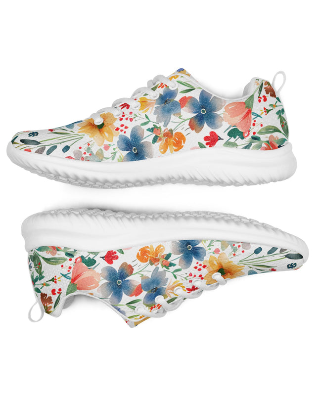 Wild Flowers Men’s athletic shoes - Sola Shoe