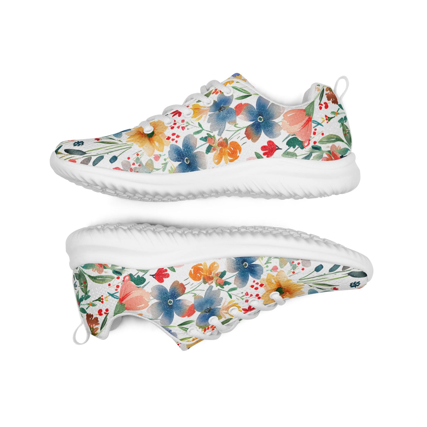 Wild Flowers Men’s athletic shoes - Sola Shoe