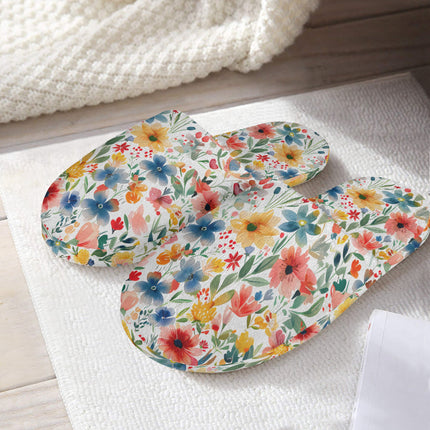 Wild Flowers Sleepers – Unleash Your Cozy, Colorful Side - Sola Shoe