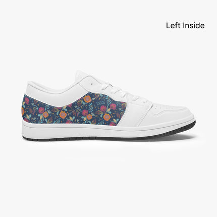 Winterberry Low - Top Leather Sneakers - Sola Shoe