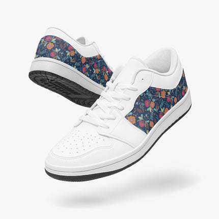 Winterberry Low - Top Leather Sneakers - Sola Shoe