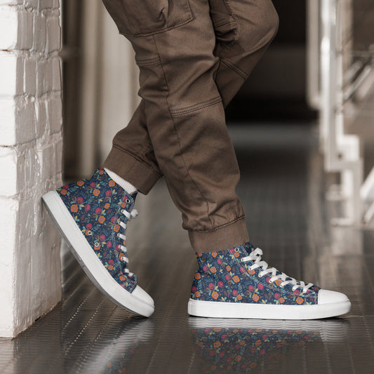 Winterberry Men’s high top shoes - Sola Shoe