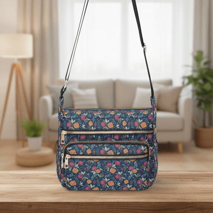 Winterberry Multi - pocket Crossbody Bag - Sola Shoe