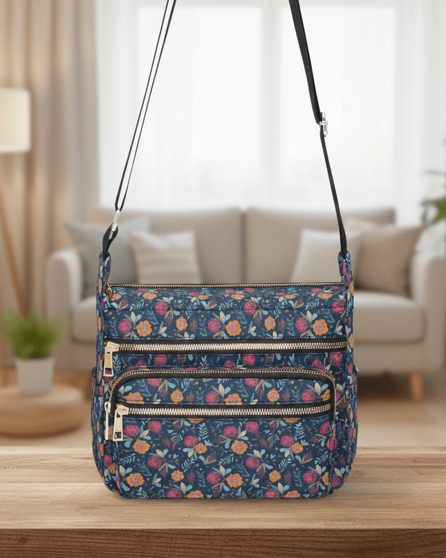 Winterberry Multi - pocket Crossbody Bag - Sola Shoe