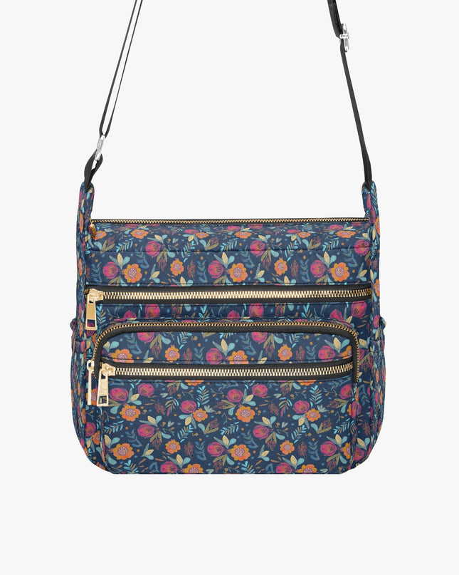 Winterberry Multi - pocket Crossbody Bag - Sola Shoe