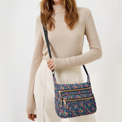 Winterberry Multi - pocket Crossbody Bag - Sola Shoe