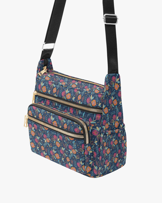 Winterberry Multi - pocket Crossbody Bag - Sola Shoe