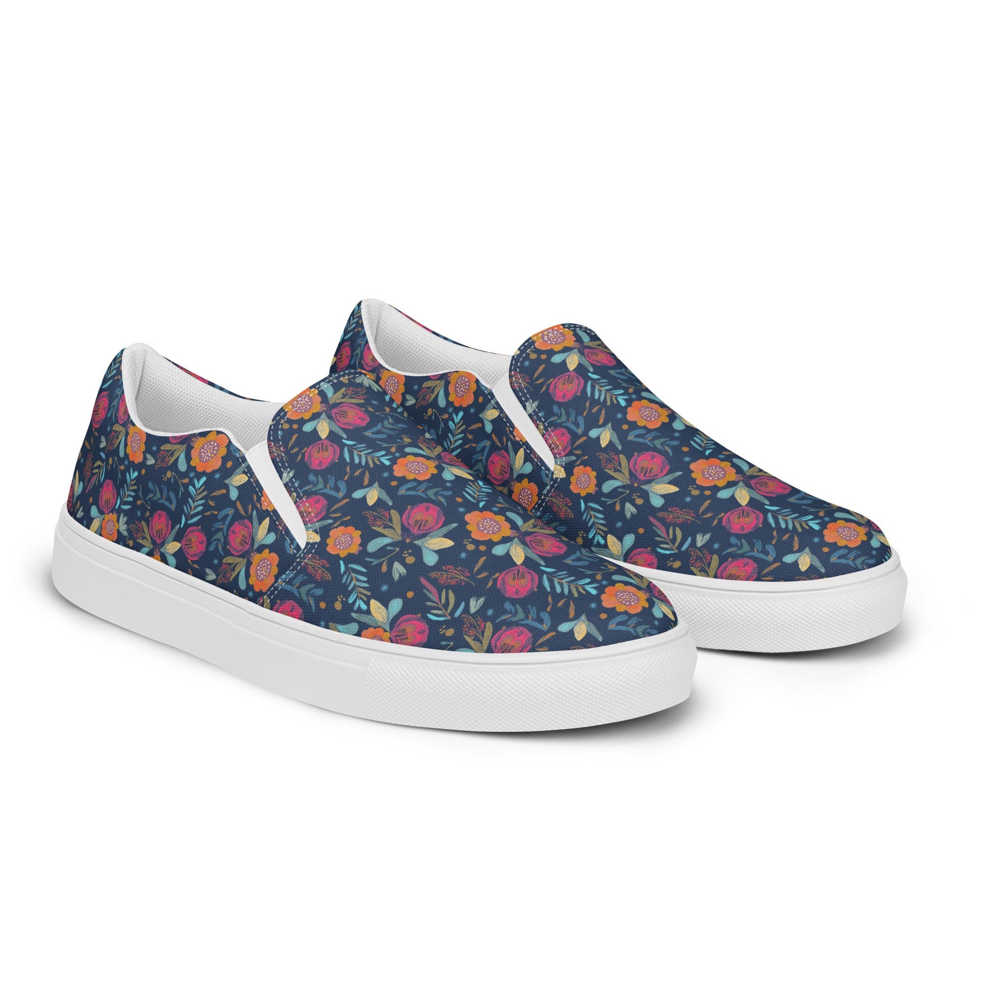 Winterberry Women’s slip - on canvas - Sola Shoe