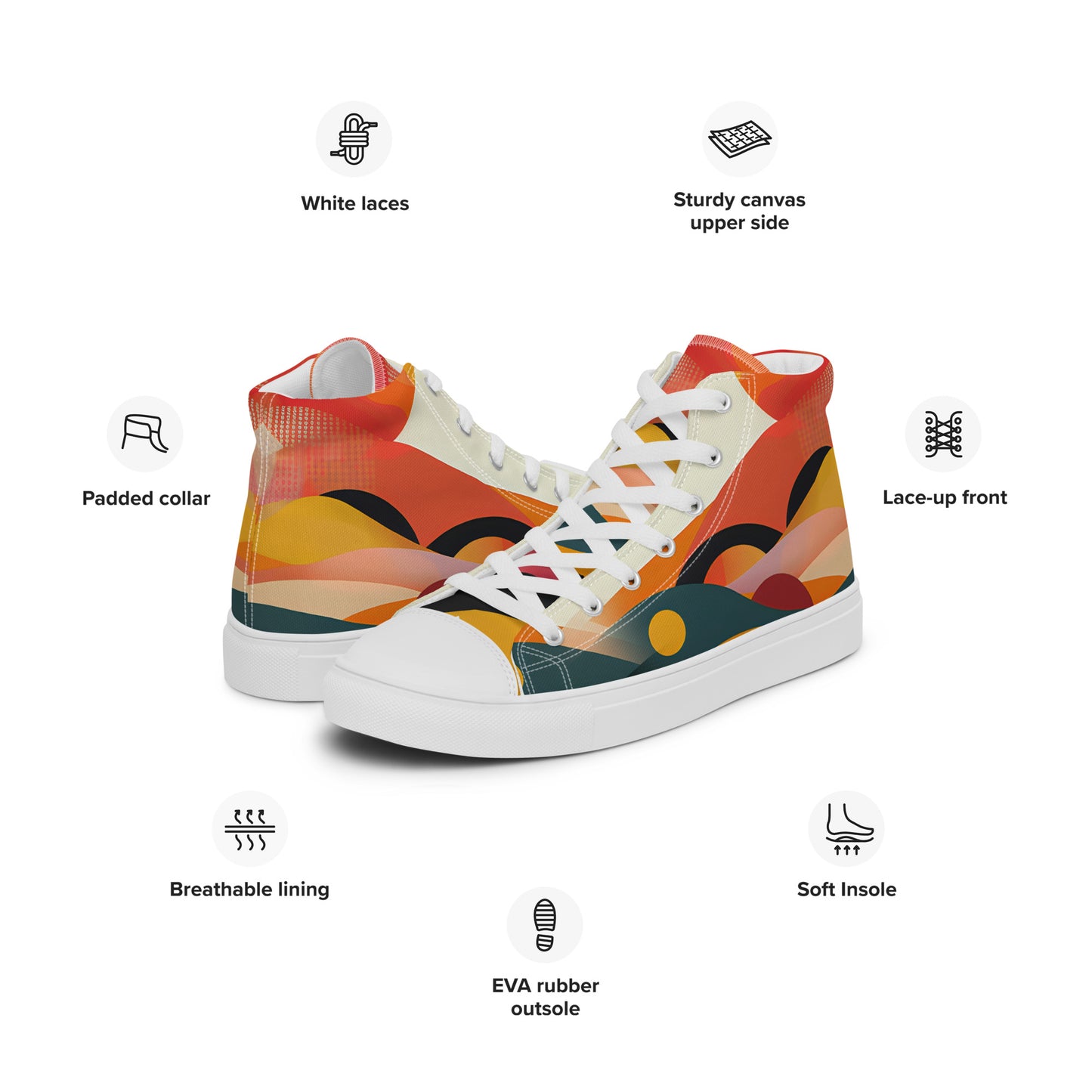 The Desert high top shoes